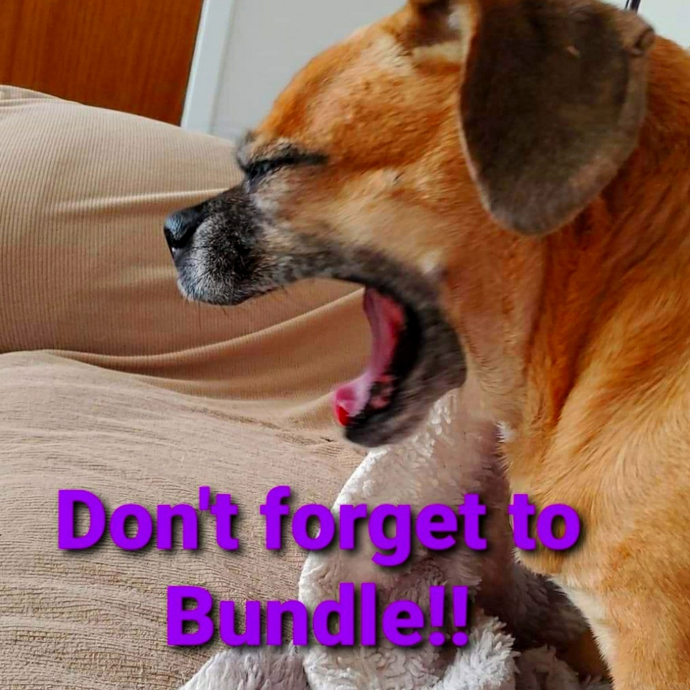 Zoey Says...5% off for bundling!